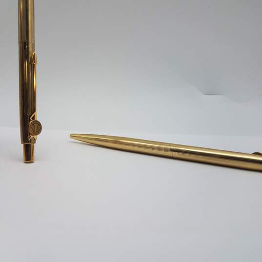 Parker Gold Filled Mechanical Pen Needs Refill Bundle 2pcs 32.4g image number 4