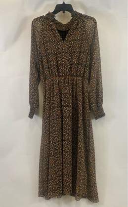 Madewell Women's Brown Floral Maxi Dress- M NWT alternative image
