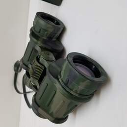 TASCO 323CRZ 8x40 Camo Binoculars w/Case + Lens Covers-Wide Angle alternative image
