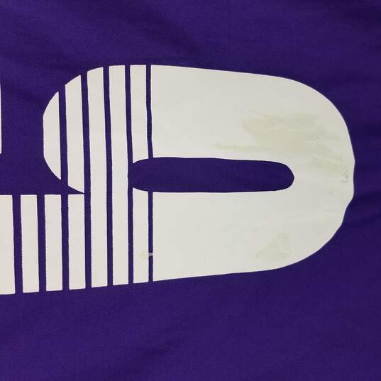 NBA Men Purple LA Lakers #6 Graphic Jersey L NWT image number 4