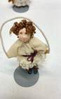 Small People By Cecily 6 Hand Crafted Decorative Home Figurines Dolls image number 4