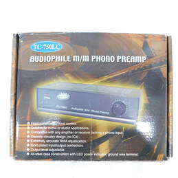 TOC Audio and Video Brand TC-750LC Model Audiophile M/M Phono Preamp w/ Original Box and Cables