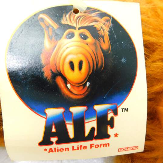 Vintage 1986 ALF 18”Plush Coleco Alien Productions Stuffed Animal Toy W/ Tag image number 7