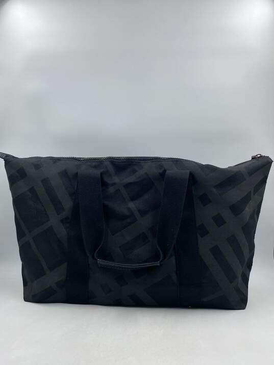 Authentic Burberry Fragrances Check Black Weekender Duffle image number 2