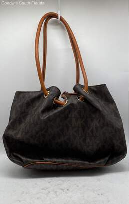 Michael Kors Monogram Womens Brown Handbag alternative image