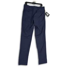 NWT Ted Baker London Mens Blue Flat Front Slash Pocket Dress Pants Size 32R alternative image