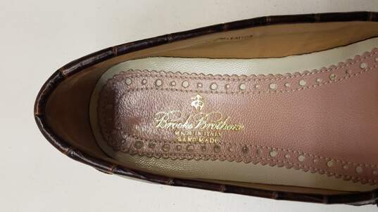 Brooks Brothers Women's Brown Loafer Size 5.5 image number 8
