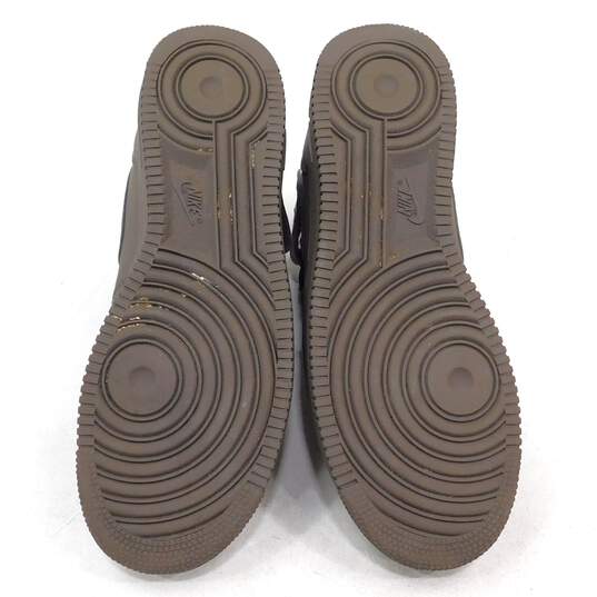 Nike Air Force 1 Mid Ridgerock Black Men's Shoes Size 10 image number 6