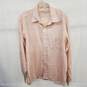 Christian Dior Chemises Men's Pink Button Down Shirt Size XL - AUTHENTICATED image number 1