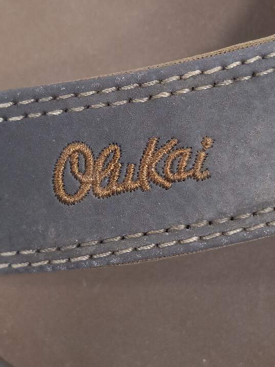 OluKai Brown Slip-On Sandles Size 10 image number 7