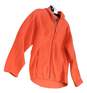 L.L. Bean Unisex Kids Orange Fleece Long Sleeve Full Zip Jacket Size Large 14/16 image number 3