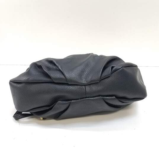 Juicy Couture Black Leather Hobo Shoulder Bag image number 7