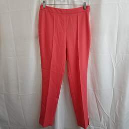 HUGO BOSS Tiluna Side Zip Pants Salmon Pink Size 2 alternative image