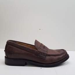 Frye Greg Penny Loafer Brown Leather 80626 Size 9