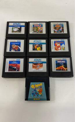 Assorted Lot of 10 Atari 5200 Games