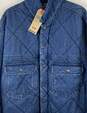 Levi's Blue Quilted Denim Jacket - Size Large image number 6