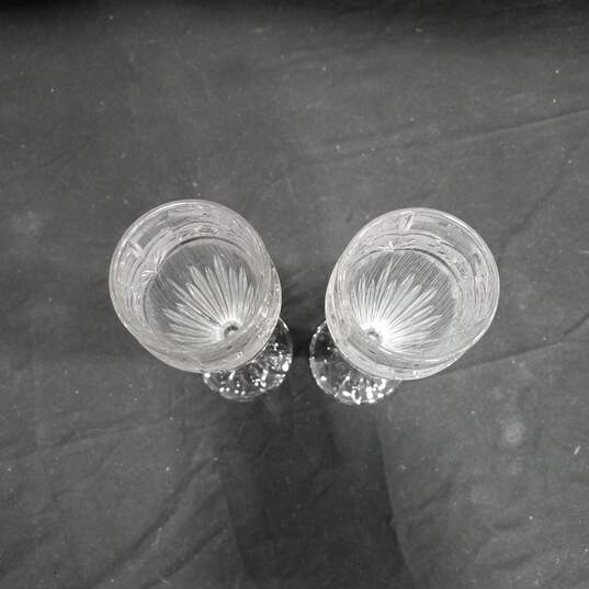 Oneida Crystal Southern Garden Drinking Glasses IOB image number 3
