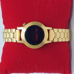 Vintage Digital LED Gold Tone Watch alternative image