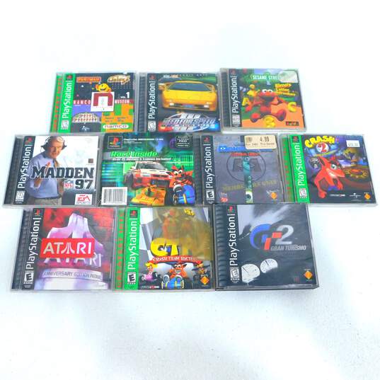 10ct Sony PS1 Game Lot image number 1