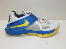 Nike Zoom KD 4 'Tour Yellow Photo Blue' Shoes Men's Size 8.5 (Authenticated)