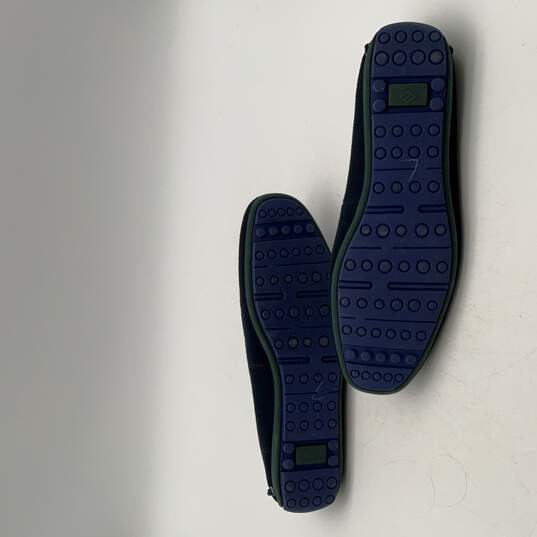 Joseph Abboud Mens Justin Blue Leather Moc Toe Slip-On Loafer Shoes Size 11 image number 3