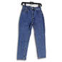 NWT Womens Blue Denim The Curvy '90s Cheeky Straight Leg Jeans Size 25 Crop image number 1
