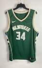 Nike Dri-Fit NBA Milwaukee Green Jersey 34 - Size XXL image number 1