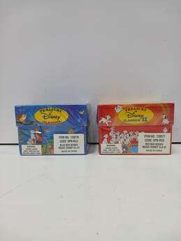 Vintage 1990's Treasury of Disney Set of 2 Book Box Sets Sealed Original Packaging