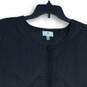 Socialite Mens Black Sleeveless Collarless Full-Zip Puffer Vest Size L/XL image number 3