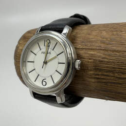 Designer Fossil ESB-2717 Stainless Steel White Round Analog Dial Wristwatch