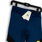 NWT Womens Blue Flat Front Elastic Wasit Pull-On Track Pants Size Small image number 3