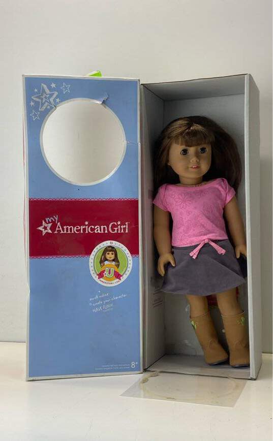 My American Girl Doll Brown Hair Light Skin Brown Eyes image number 2