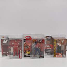Bundle of Assorted NASCAR Racer Action  Figures NIB