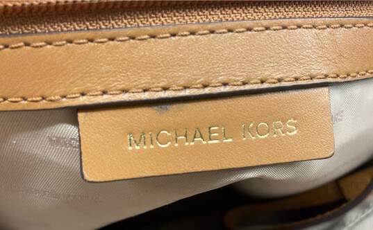 Michael Kors MK Rhea Signature Canvas Small Backpack Bag image number 6
