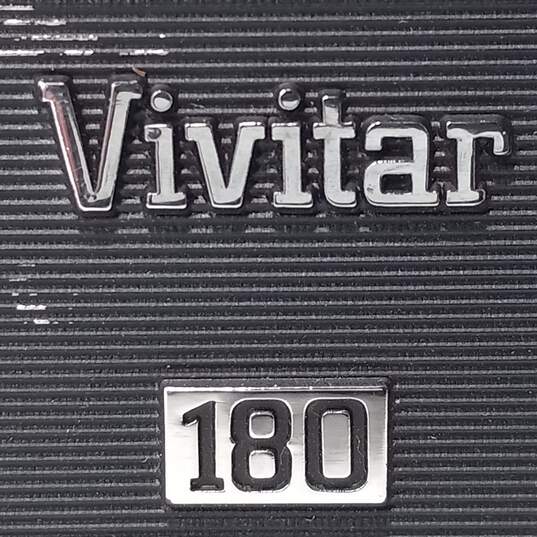 Vintage Vivitar 180 Flash In Case w/ Accessories image number 4