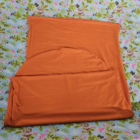 Orange Sensory Wearable Blanket image number 2