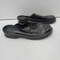 Women's Clarks Black Leather Slip-On Comfort Shoes Sz 7M image number 4