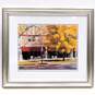 Artist H. Baldwin Signed Numbered 'Lake Bluff Autumn' Lithograph Art Print image number 1