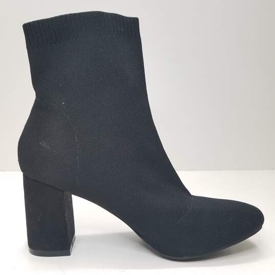 Mia Erika Stretch Sock Ankle Boots Black 10 image number 2
