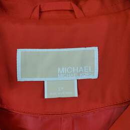 Michael Kors Women Red Jacket Sz Small Petite alternative image