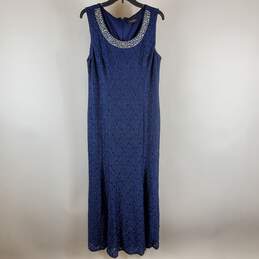 R&M Richards Women Blue Dress M
