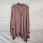 NWT Free People WM's Movement Polyester Pink Hooded Long Sweatshirt Size M image number 1