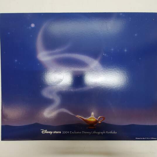 Aladdin Special Edition Disney Store 2004 Exclusive Lithograph Portfolio image number 3