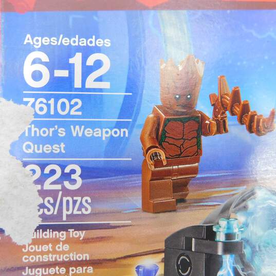 LEGO Marvel Super Heroes Factory Sealed 76102 Thor's Weapon Quest image number 2