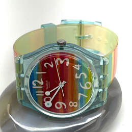 Designer Swatch GS124 Multicolor Dial Adjustable Strap Analog Wristwatch