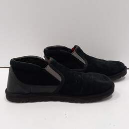 Ugg Men's  Black Suede Rakel Slip-On Loafers Size 14