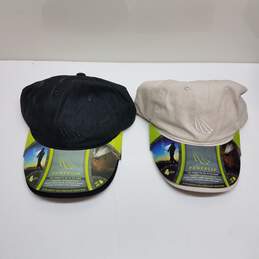 Lot of 2 light up baseball hats with built in headlamps with tags - powers on alternative image