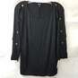 Ellen Tracy Women's Black Stretch Long Sleeve Shirt Size M NWT image number 1