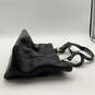 Womens Black Pebbled Leather Inner And Outer Pockets Double Handle Tote Bag image number 1