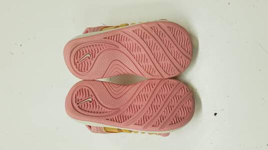 Nike Little Sunray Pink Sandals Size 4c image number 5